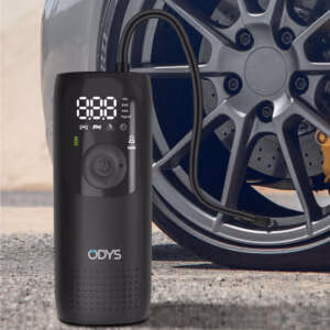 ODYS Akku-Pumpe für Scooter, Fahrrad & Auto – Bild 3